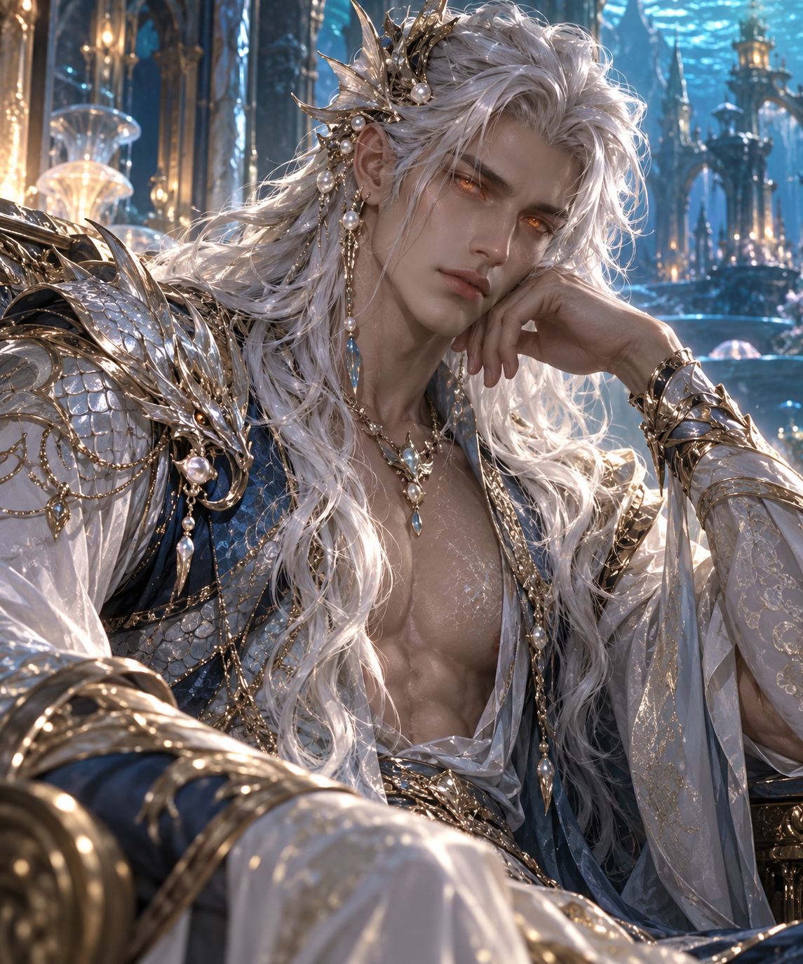 Nerion Drakaryn- The Sea Dragon King