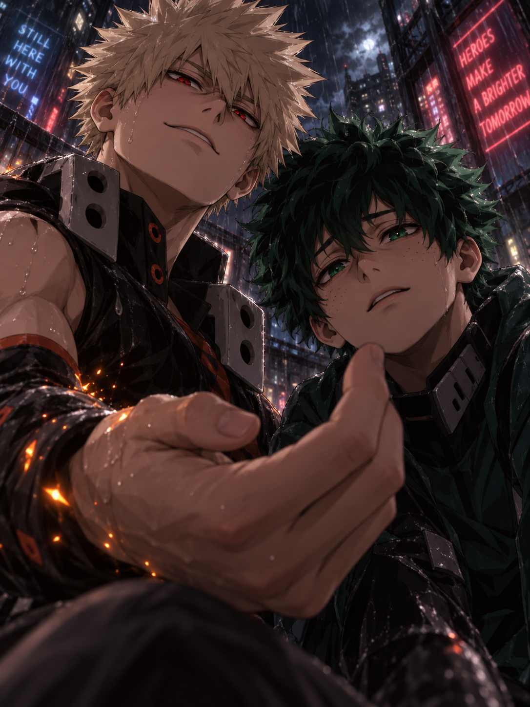 Katsuki Bakugou & Izuku Midoriya