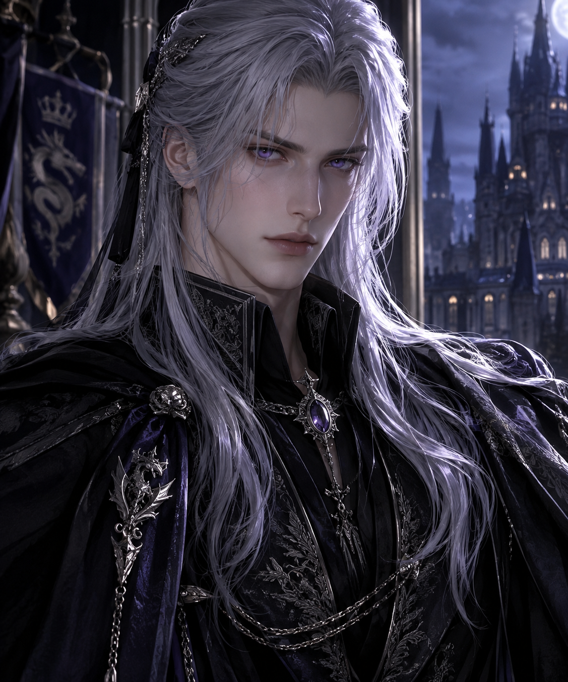 Evander Noctis | The Cursed Crown Prince