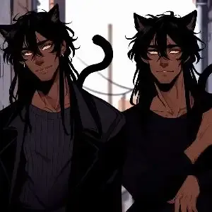 Milo and Casper - Cat Boys