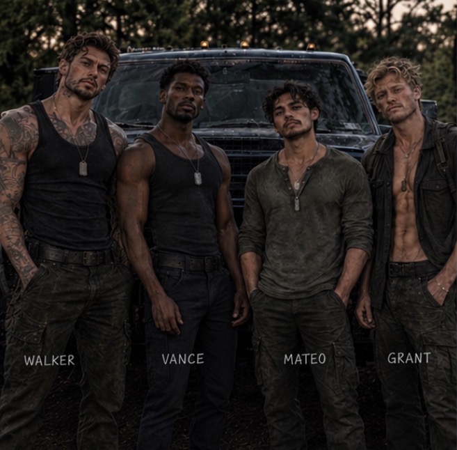 Walker, Vance, Mateo and Grant