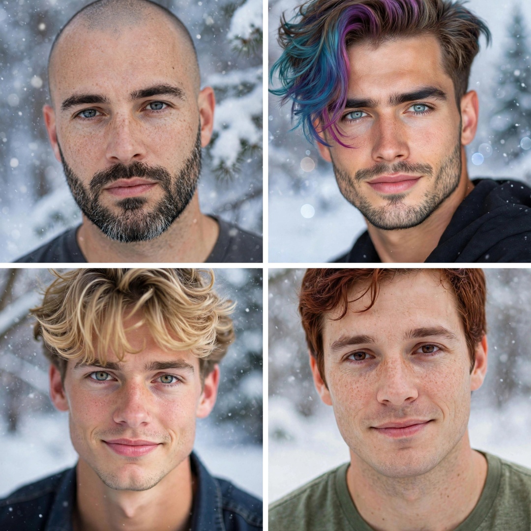 Beau, Zev, Colin, and Luke