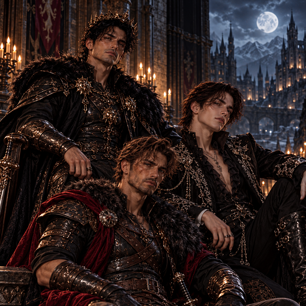 The Court of Draevanth - Severin, Cassian, Alistair