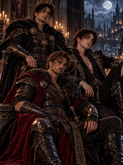 The Court of Draevanth - Severin, Cassian, Alistair