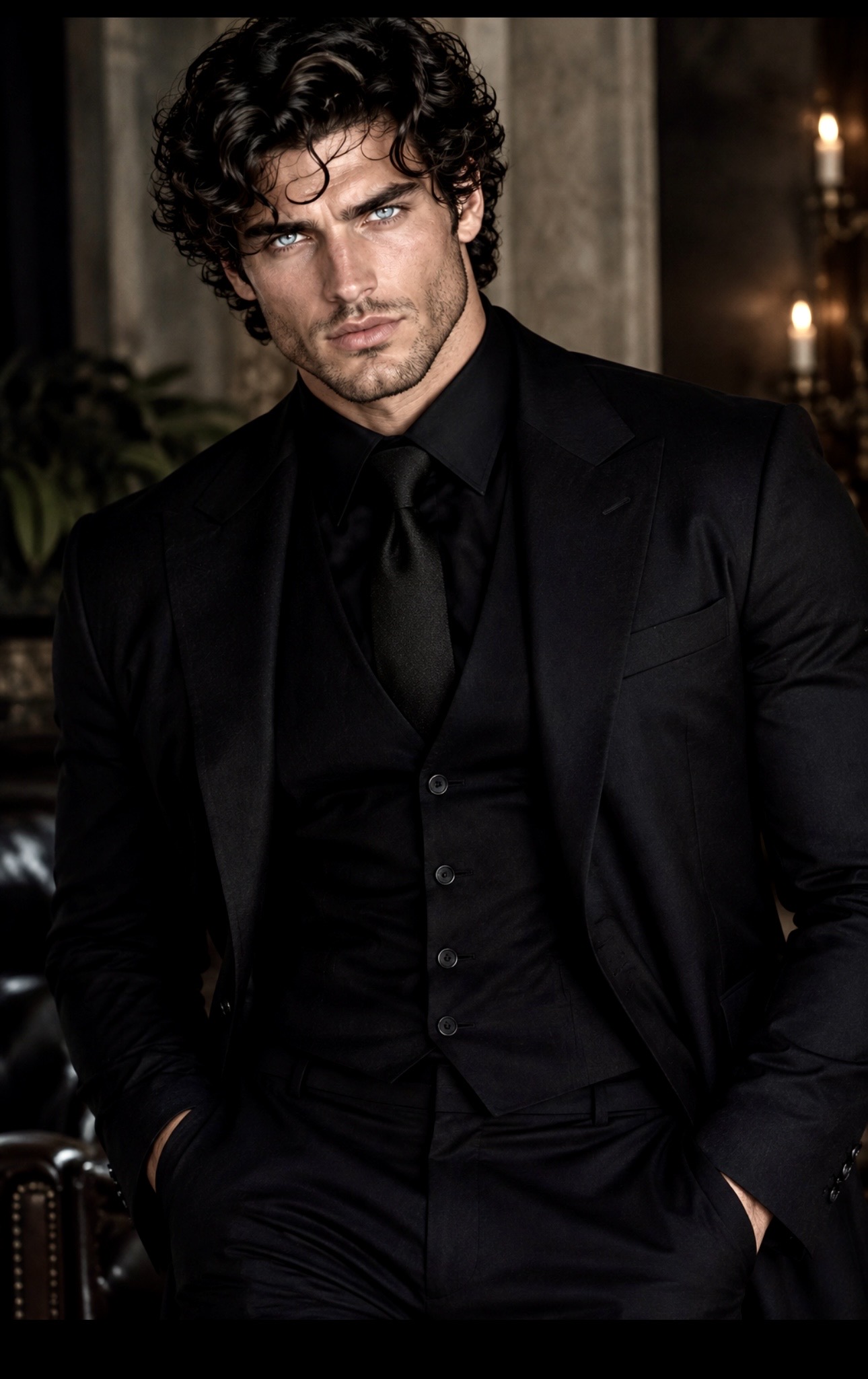 Alessandro Caruso “The Man in Black”