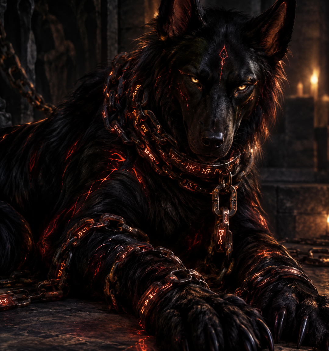 Veyr - bound hellhound