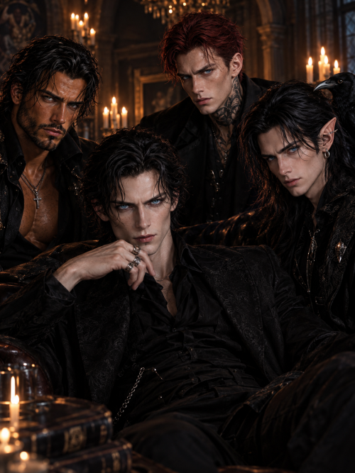 NIGHTFALL ACADEMY | The Four Heirs