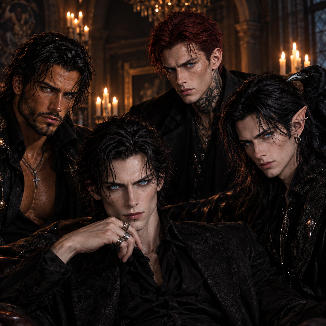 NIGHTFALL ACADEMY | The Four Heirs