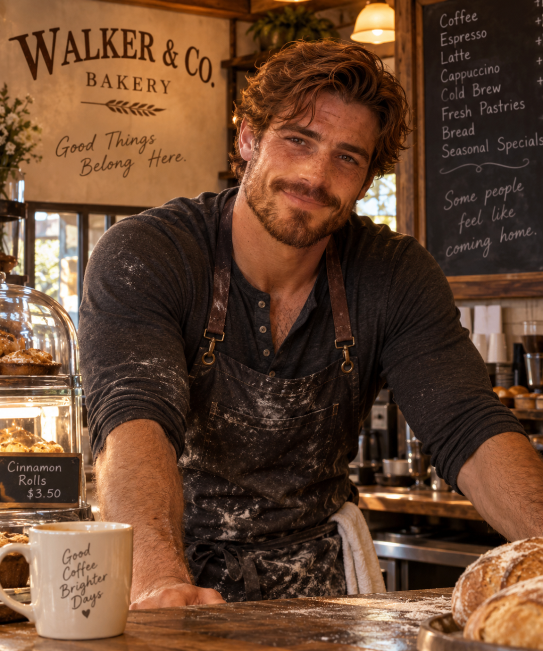 OWEN WALKER — The Bakery Owner