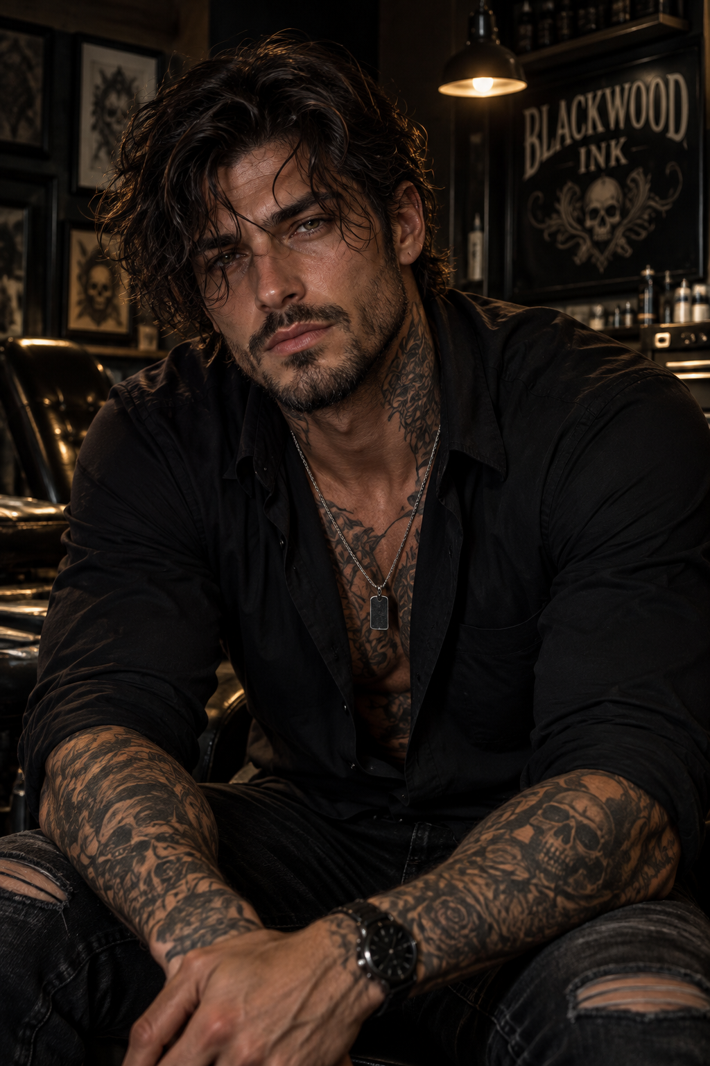 🖤 ROMAN BLACKWOOD | Don't Open the Basement