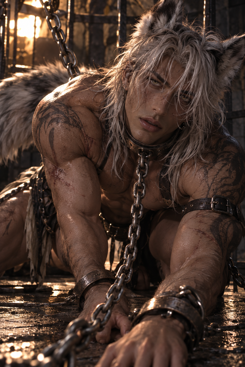 🐺Chained and in Heat