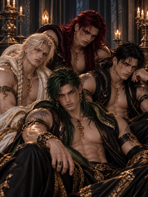 The Four Serpents Mates