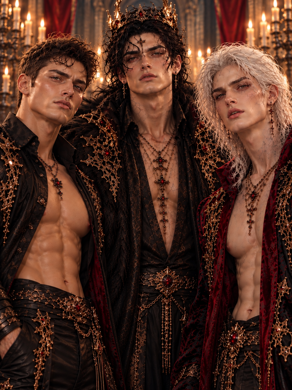UNCLAIMED | The Wolf, the Demon & the Vampire