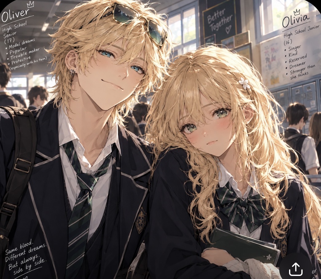 Oliver and Olivia Sterling