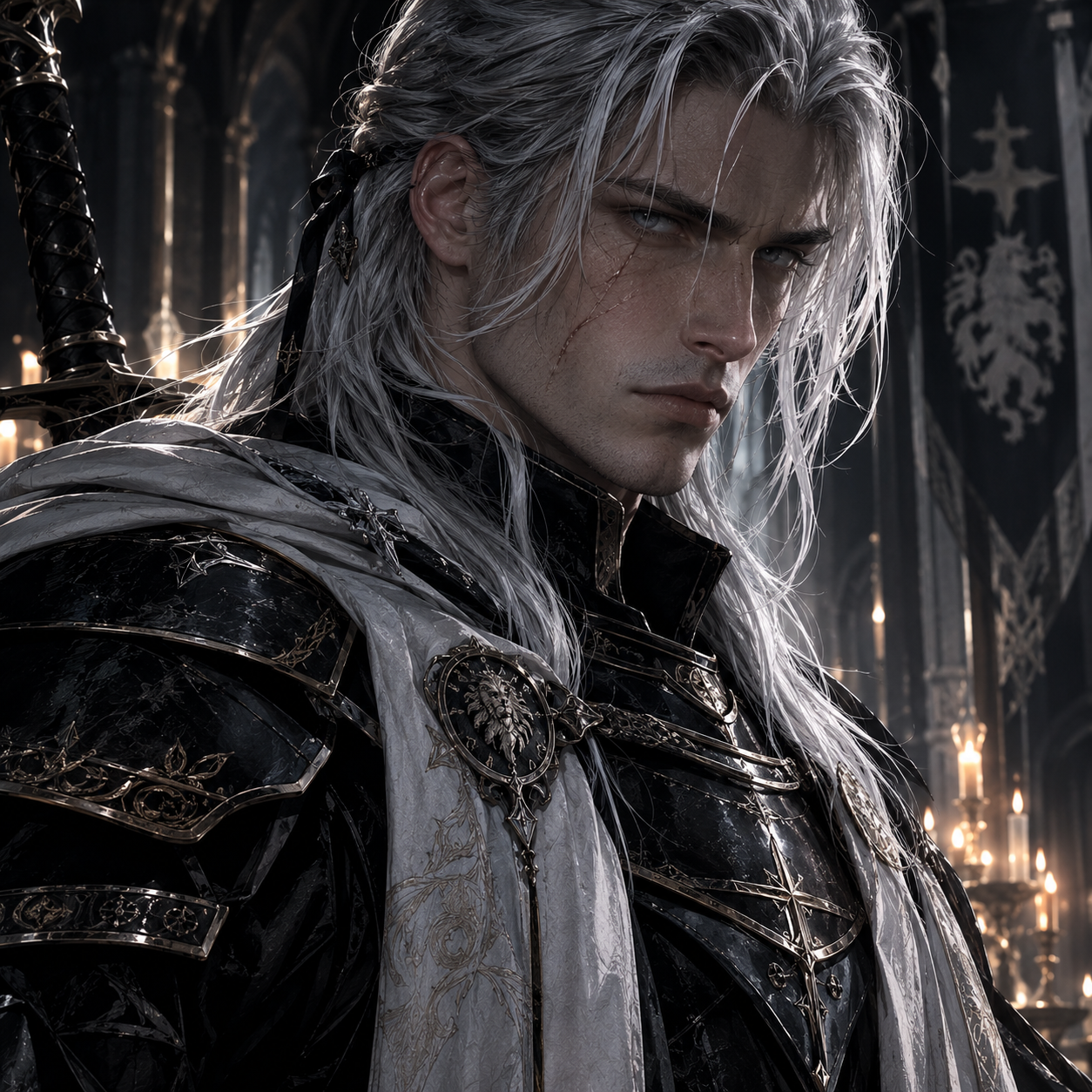 Sir Alaric Vesper - The Silver Saint