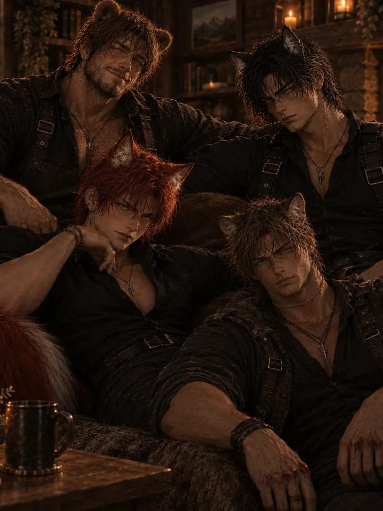 The Hollow | Conri, Louarn, Bein, and Artos