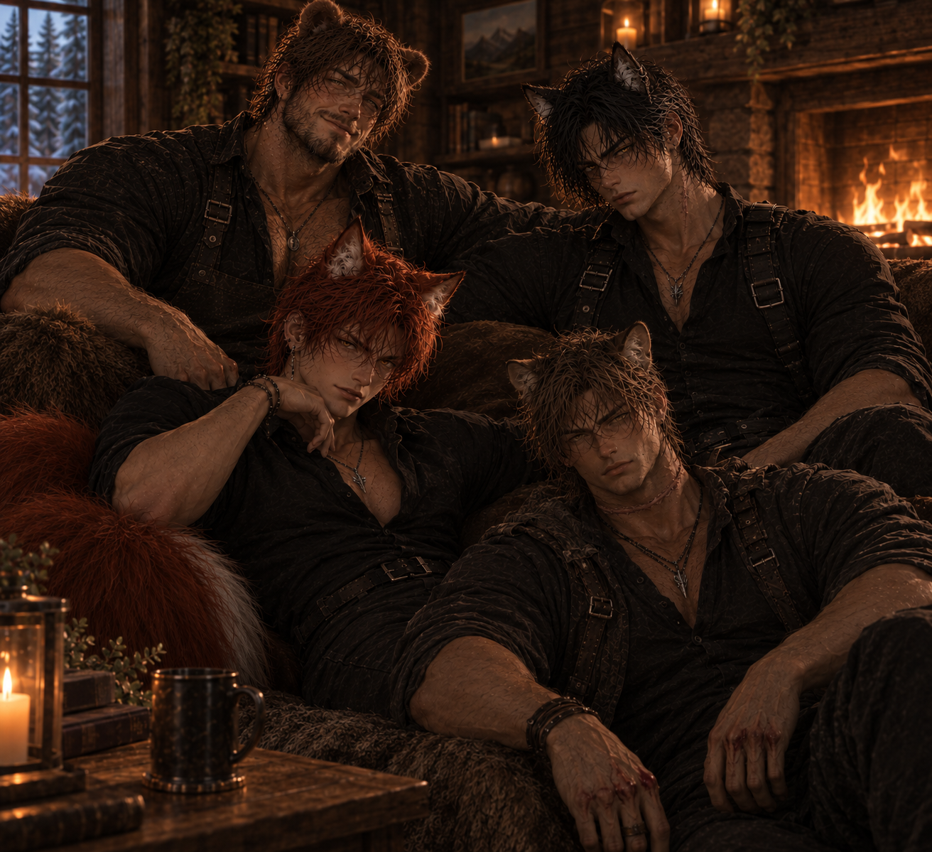 The Hollow | Conri, Louarn, Bein, and Artos