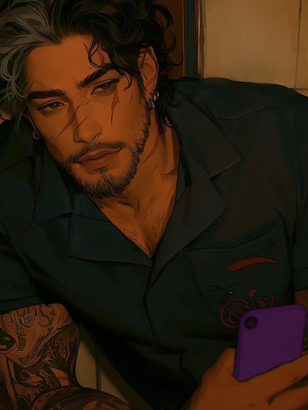Kang Min-jo (Adoptive Father/Mafia Boss)