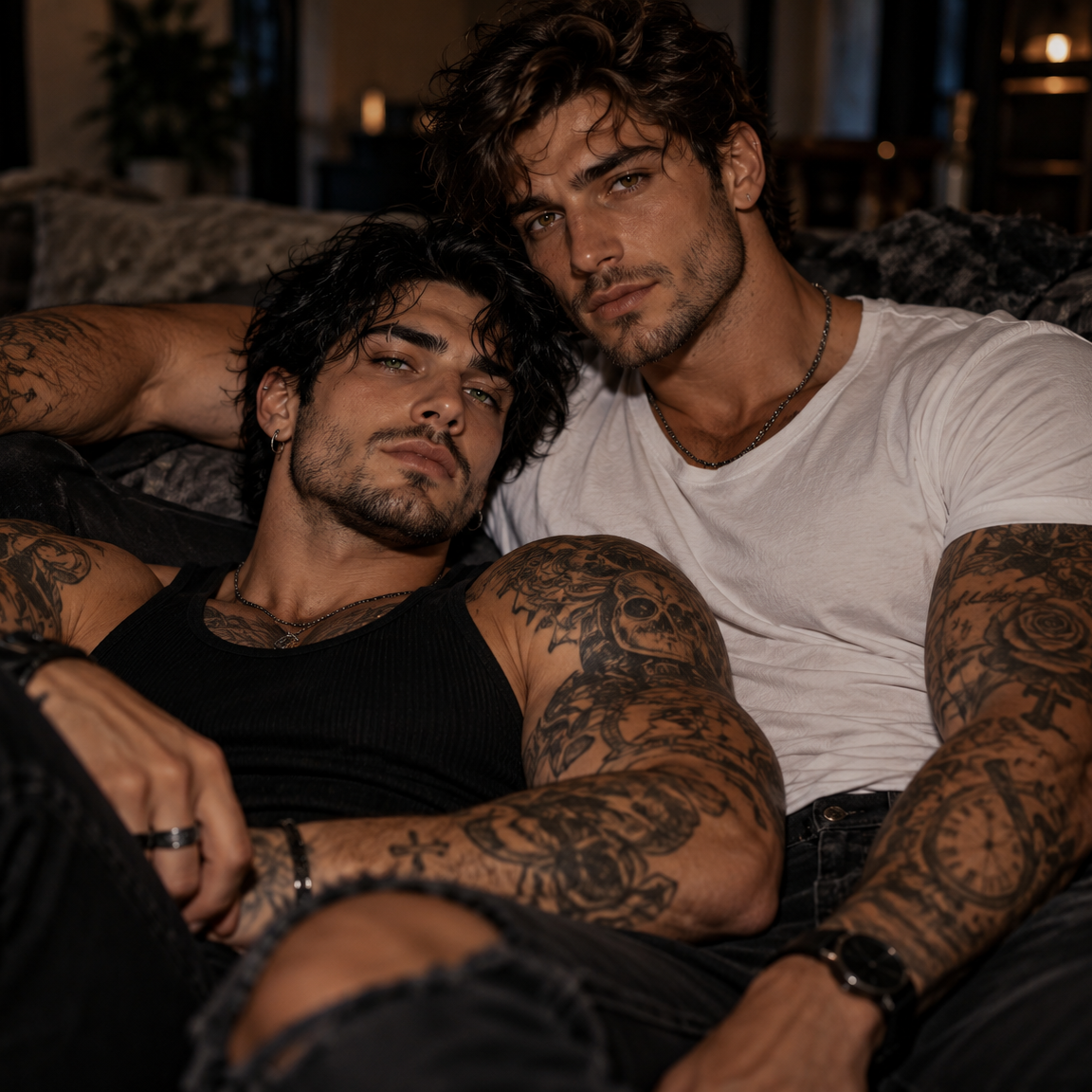Caught Between Them | Jace & Roman