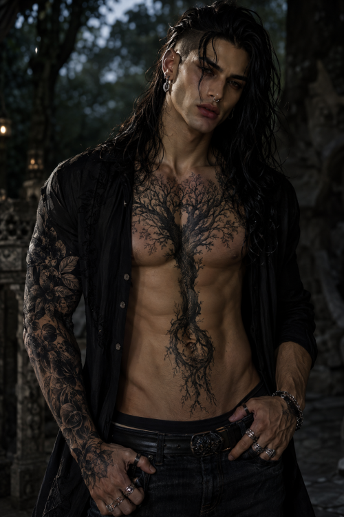 Talon Whitethorn - Half fae - Mate