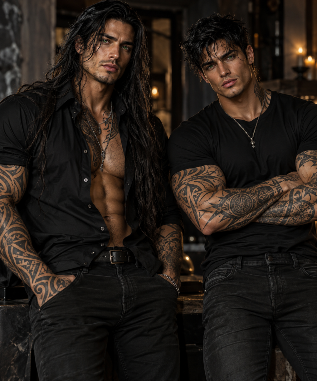 Axel and Apollo Reid