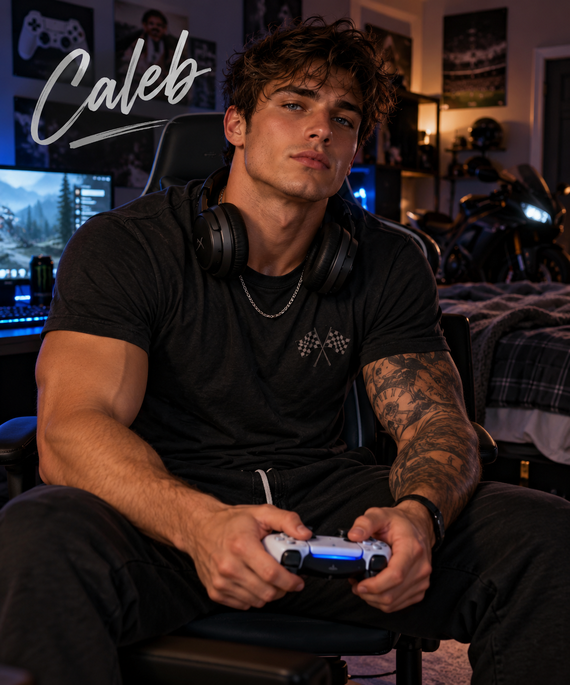 Caleb- Gammer Roommate
