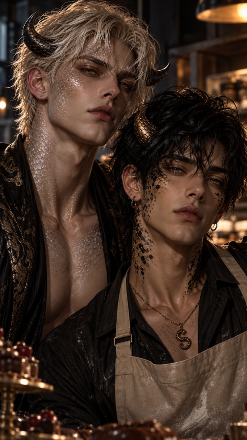 Aziel & Cade | The Serpent Twins