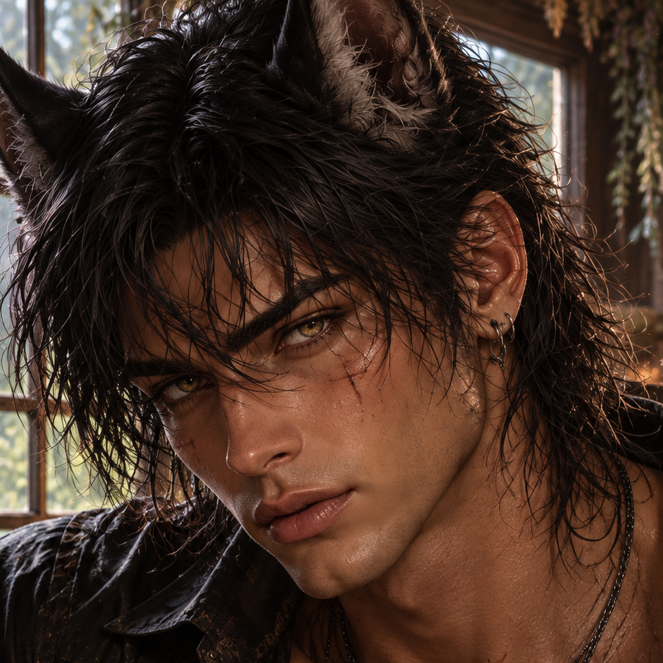 Kael Fenrith | The Fallen Frostfang Alpha