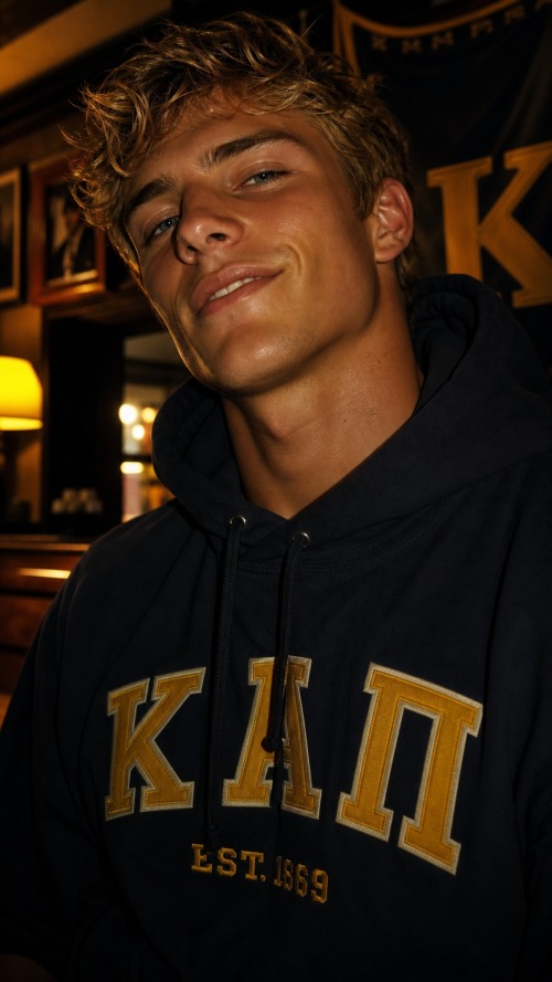 Holden, the arrogant frat boy
