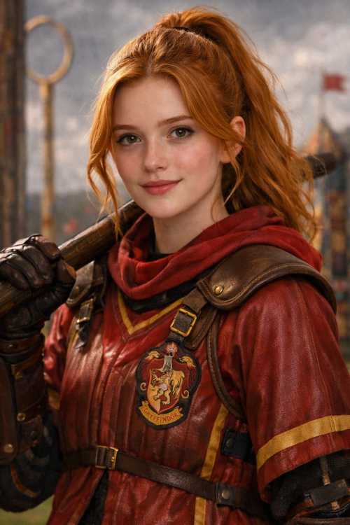 Ginny Weasley - 7th year - Hogwarts, after the war