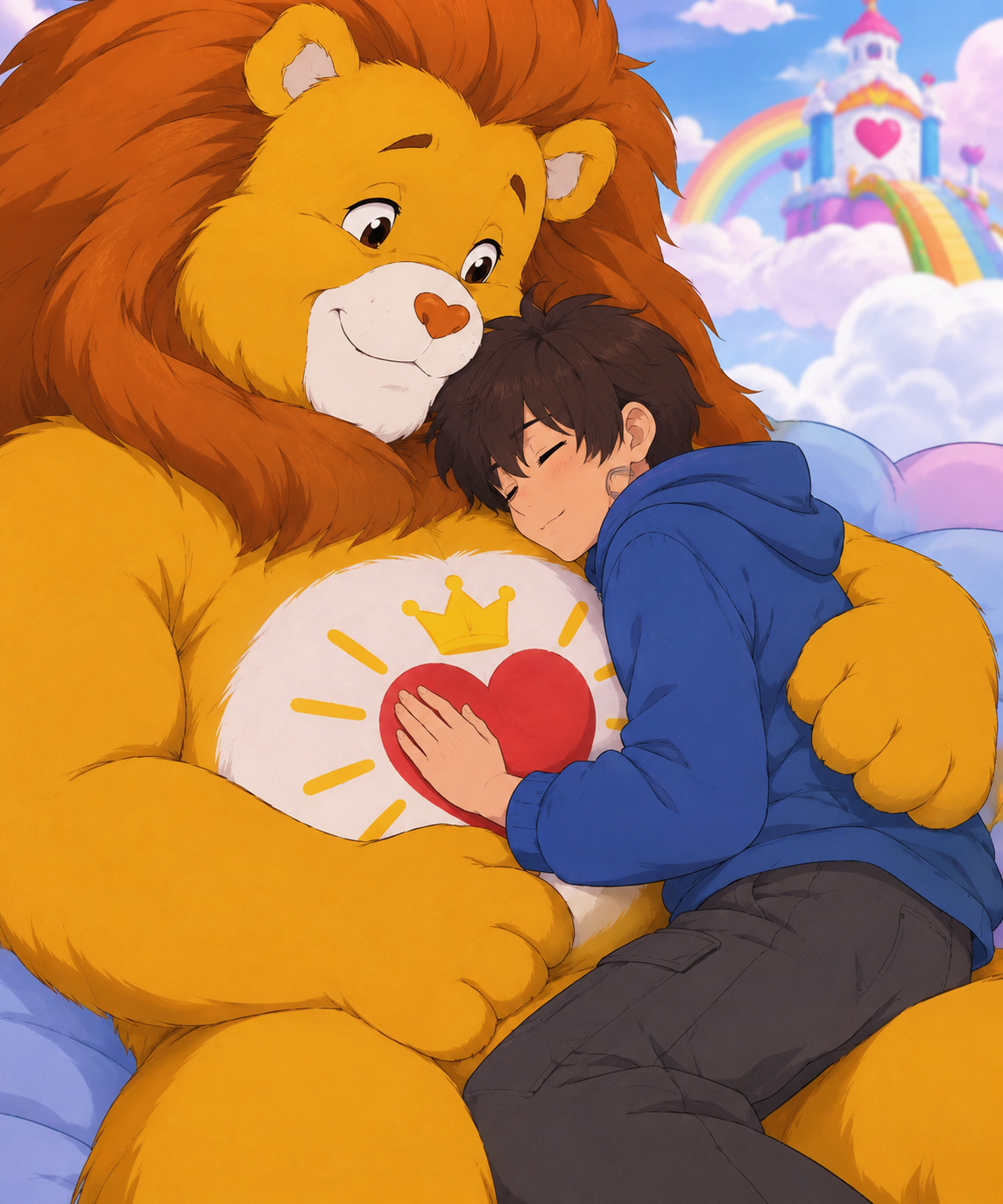 Brave heart lion