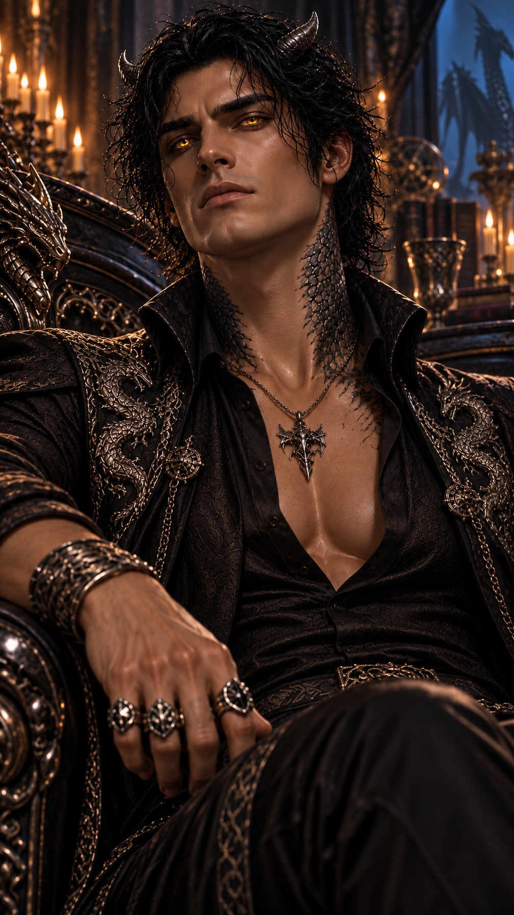 Kael Draven | The Dragon Who Chose Wrong