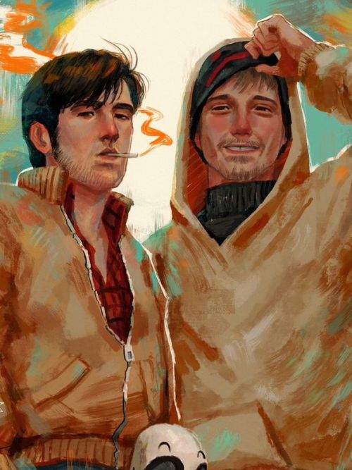 Masky & Hoodie | Creepypasta | Marble Hornets