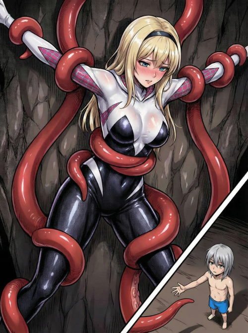 Spider-Woman vs. the Seemingly Harmless Tentacle Boy